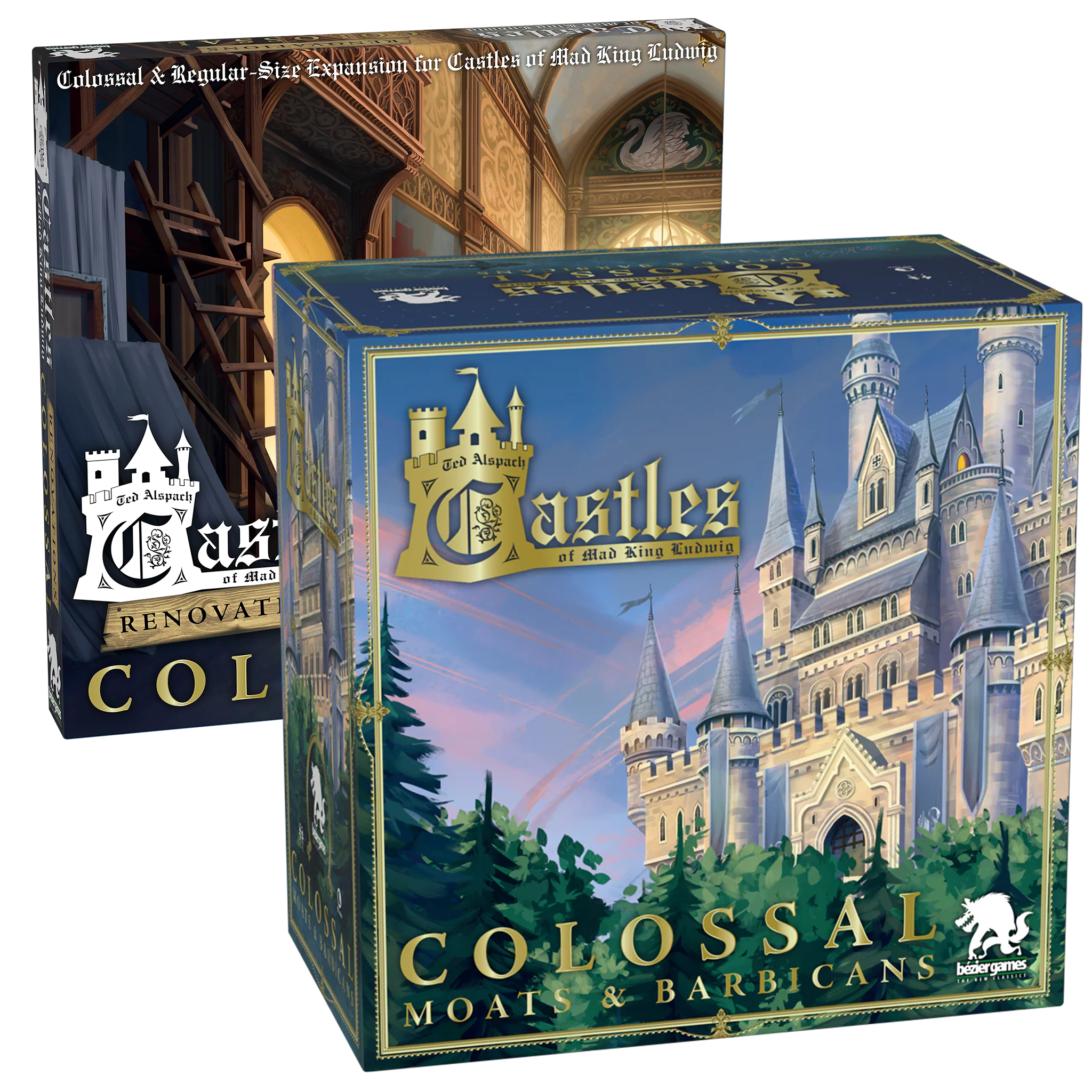 Castles of Mad King Ludwig: Colossal Moats and Barbicans + Colossal Renovations Expansions