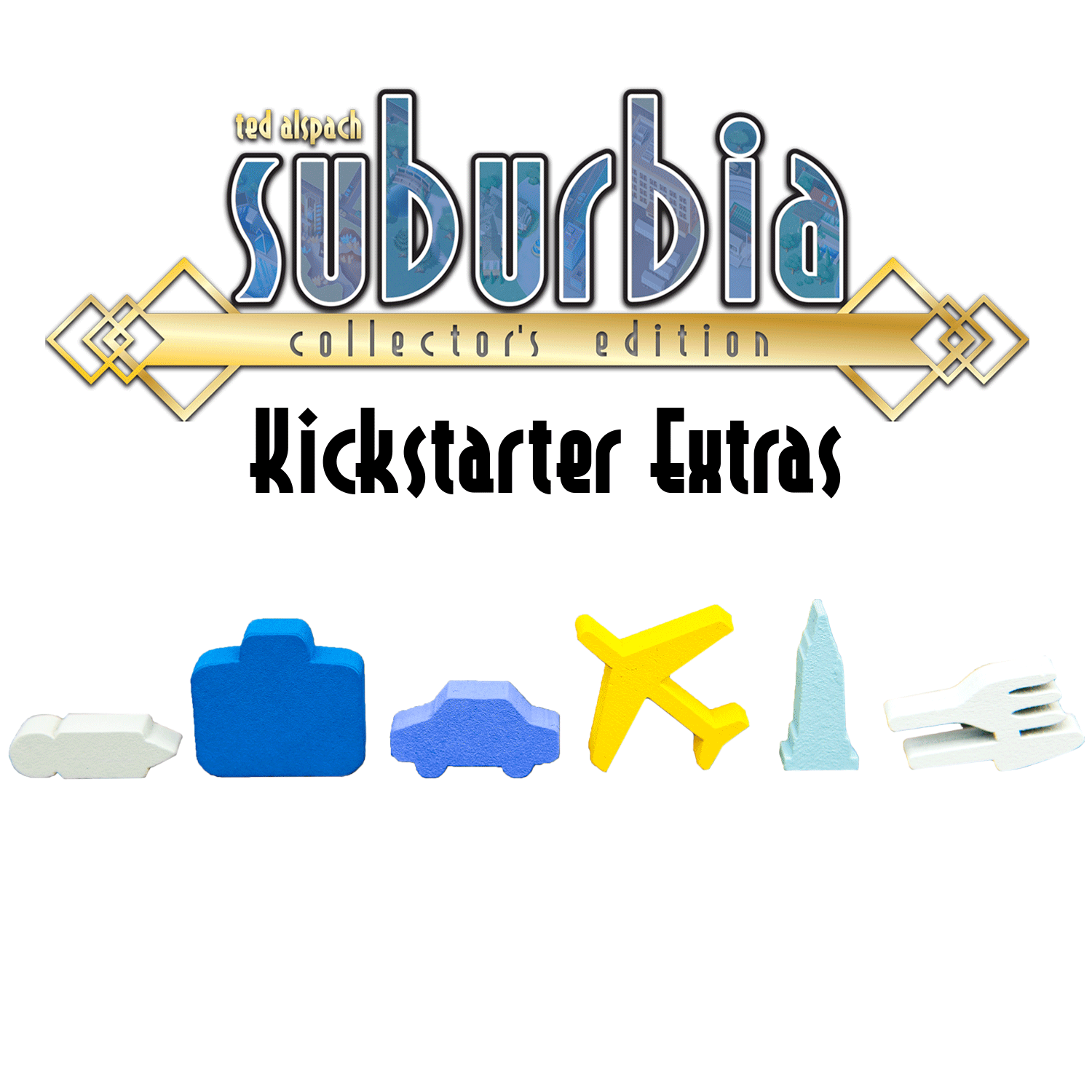 Suburbia Collector's Edition Kickstarter Extras (Sold Individually)