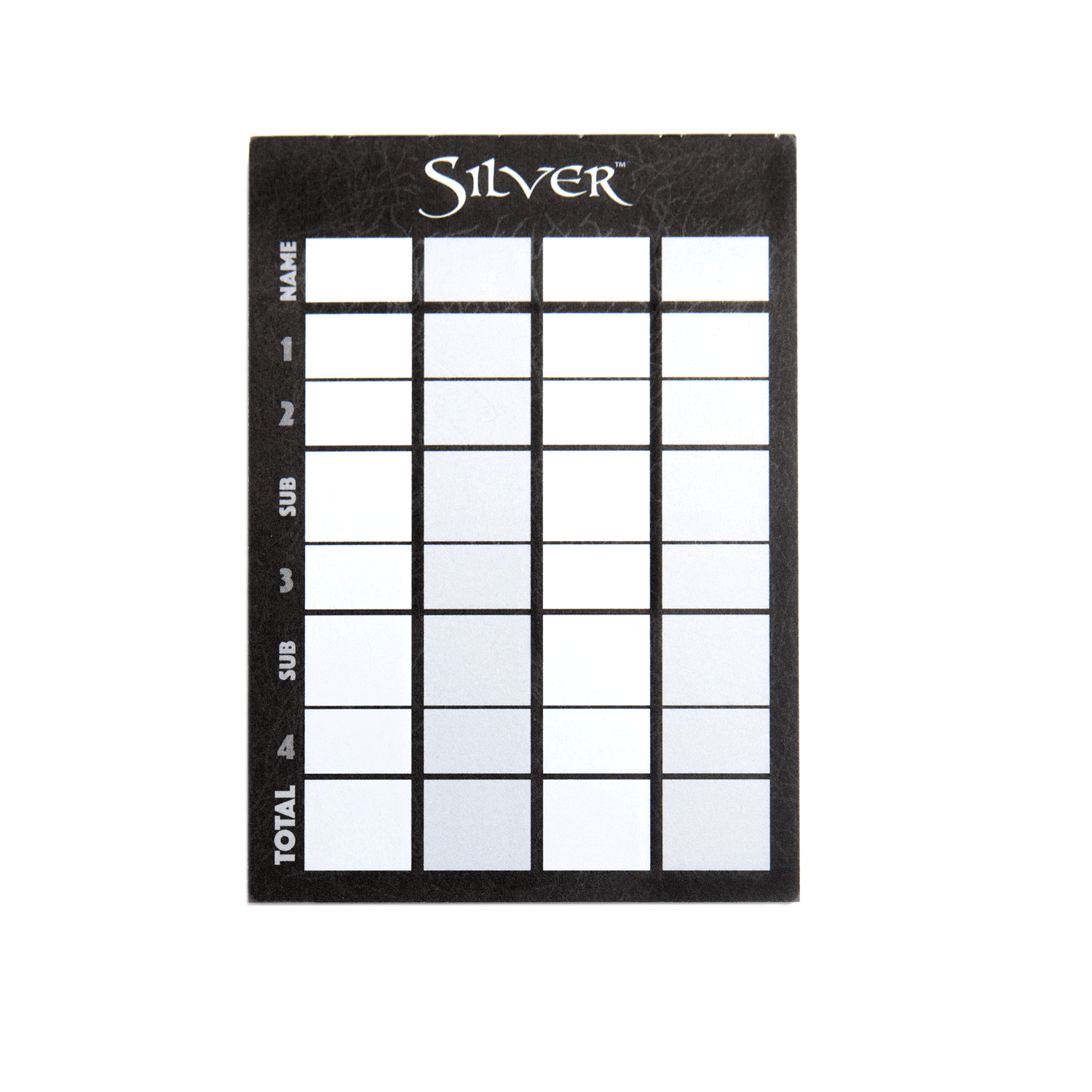 Silver Score Pad