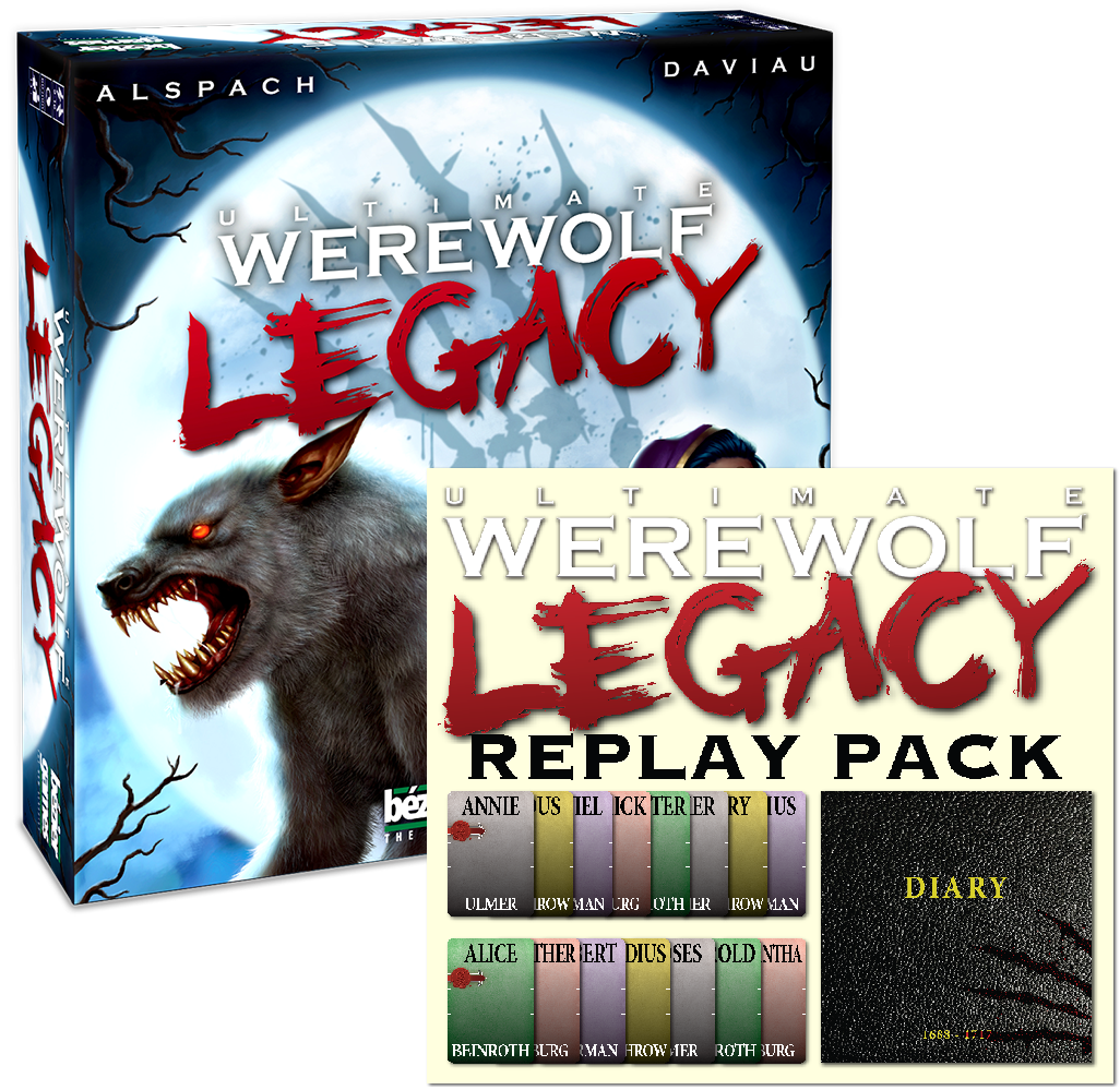 Ultimate Werewolf Legacy w/Refill Diary Bundle