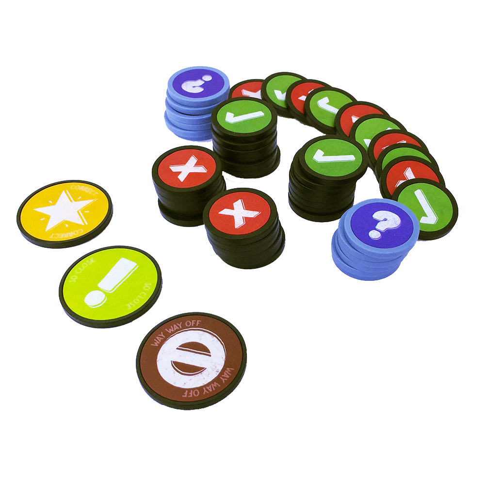 Werewords Deluxe Plastic Tokens